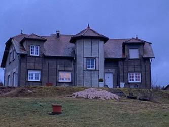 vue extérieur avant de la maison