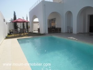 Location villa emily hammamet Tunisie