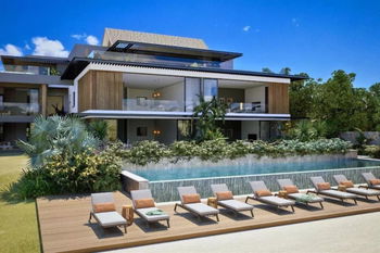 Vente Appartement luxe pieds dans l&#039;eau Ilot Fortier Ile Maurice