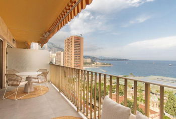 VUE MER IMPRENABLE ! APPARTEMENT MODERNE DANS 1 BELLE RéSIDENCE MONACO