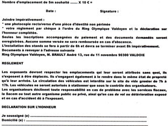 vide grenier annuel ROV Dimanche 15 septembre Valdoie Territoire de Belfort