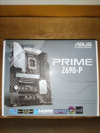 Vends carte mère ASUS Prime Z 690 son module d'alimentation Val d'Oise