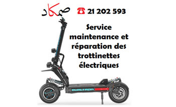 Annonce Service réparation trottinette véhicule électrique Tunisie Nabeul