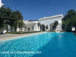 Villa de plein pieds à louer à Hammamet