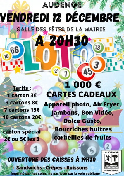 loto du handball