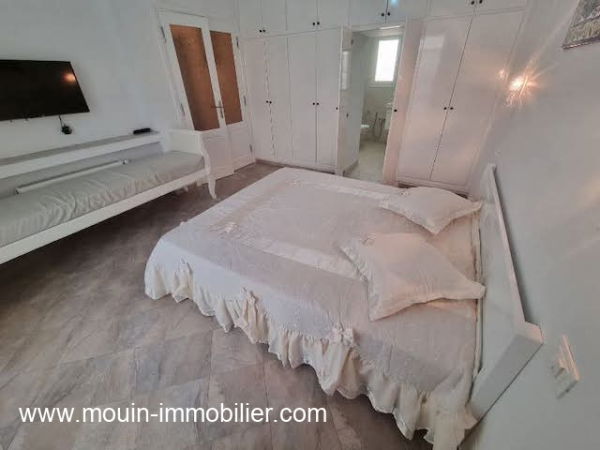 Villa S+3 de plein pieds à louer à Hammamet