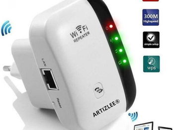 Amplificateur WiFi ARTIZLEE Repeteur WiFi Booster signal 300Mbps WLAN 802 1