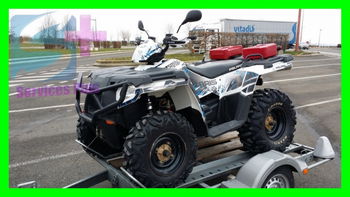 Location remorque porte quad PTAC 750 Kg 200 x 145 Lens Pas de Calais