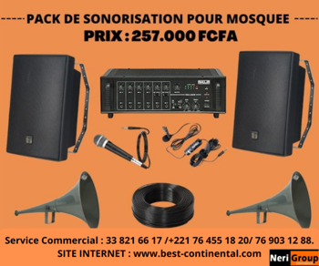 Annonce PACK COMPLET SONORISATION POUR MOSQUEE SENEGAL Dakar Sénégal