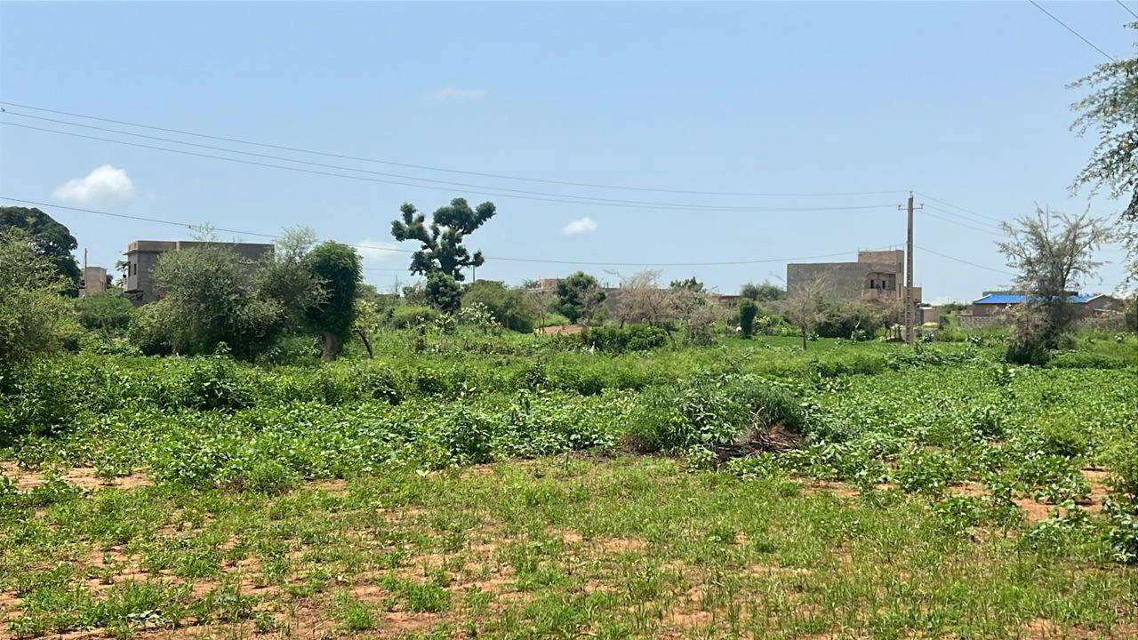 Terrain de 450m2 à Kiniabour