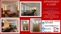 Appartement a louer a Cassis