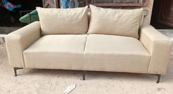 canape 3 places beige