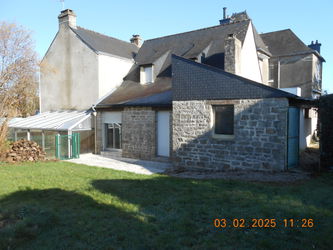 maison vue du jardin