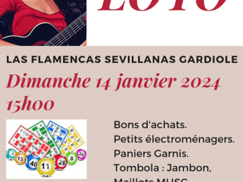 LOTO ASSOCIATION LAS FLAMENCAS SEVILLANAS GARDIOLE Mireval Hérault