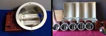 Luminaires Fluo Ronds Sanilhac Dordogne