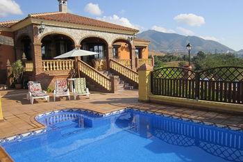 Location Villa vue mer dans les collines Mijas Espagne