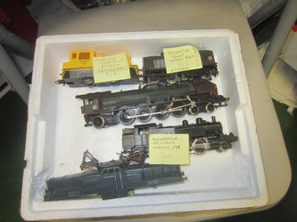 Eléments de trains années 50