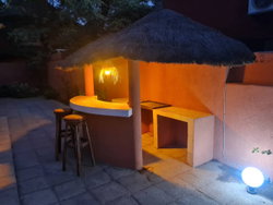 Case vue sur piscine