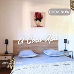 Chambre 1, lits simples joignables - A Casa Apa