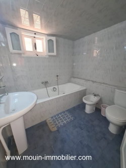 étage de villa à louer à hammamet
