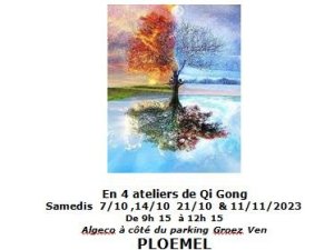 atelier qi gong &quot; méditation des 4 saisons&quot; Ploemel Morbihan