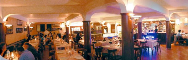 restaurant rugantino de l'interieur