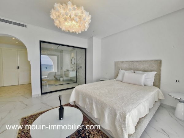 appartement pieds dans l'eau à louer à Hammamet