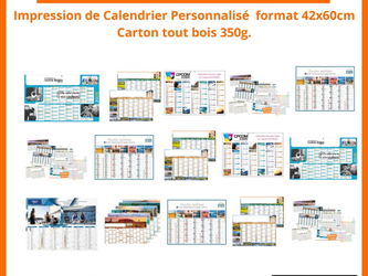 Calendrier personnalisé