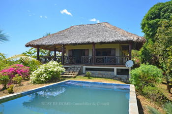 Vente Jolie villa vue panoramique baie Nosy Be Ile Nosy Be Madagascar