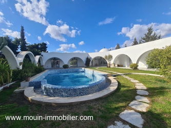 villa de plein pieds à louer à hammamet