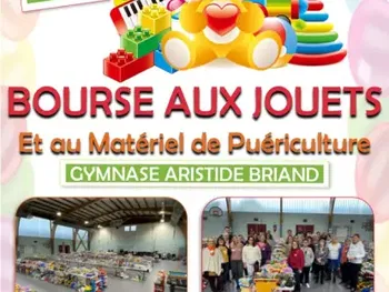 Annonce BOURSE AUX JOUETS MATERIEL PUERICULTURE CHAMBLY Oise