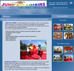 Locations jeux gonflables Normandie Courbépine Eure