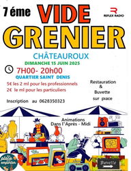 7 ème Vide Grenier & Brocante Châteauroux Indre