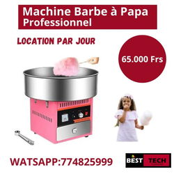 LOCATION MACHINES BARBE PAPA POPCORN DAKAR 04 Sénégal