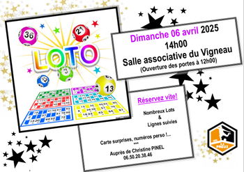 LOTO AS Preux Football  06 avril 2025