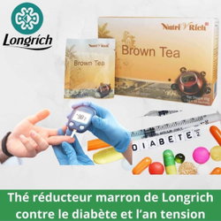 Votre THÉ Marron spécialisé pour réduire le taux de sucre dans Sang, régularisé l'hypertension et l'hypotension et et les problèmes cardios