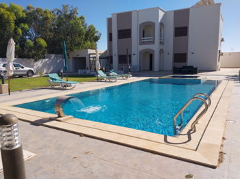 Location Maison 6 chambres piscine Tezdaine Djerba Tunisie