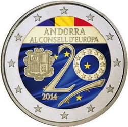 PIECES 2 EUROS ANNEE 2014 COULEUR COMMEMORATIVES NEUVES Rochefort Charente Maritime