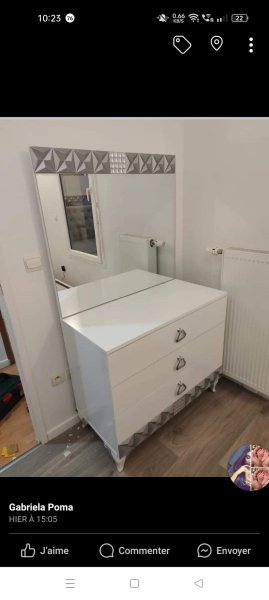Coiffeuse commode