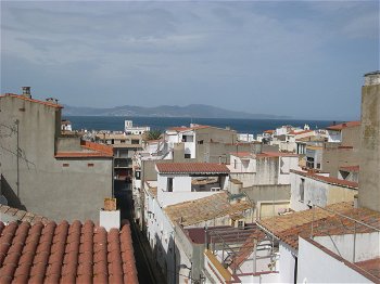Location T3 terrasse vue mer dans village L&#039;Escala Espagne
