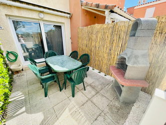 Location jolie maison 50m mer frontignan plage Hérault