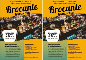 Annonce Brocante Noisy-Rudignon Seine et Marne