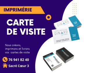 Annonce CONCEPTION IMPRESSION CARTES VISITE QUALITE Dakar Sénégal