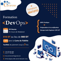 Formation DevOps & Préparation DevOps Tools Engineer Tunis Tunisie