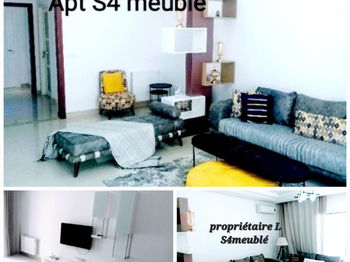 Annonce location S4 meublé Neuf proche lac2 pr étranger l&#039;année Tunis