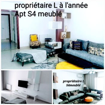 Annonce location S4 meublé Neuf proche lac2 pr étranger l'année Tunis