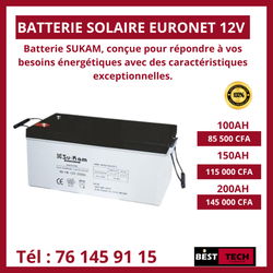 BATTERIES SOLAIRES