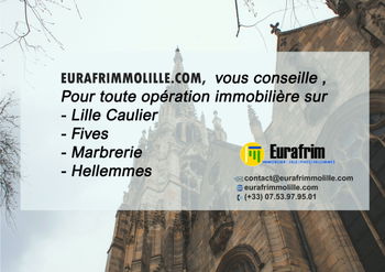 Vente immeuble 4 lots loues lille fives Nord