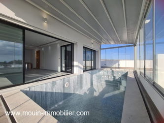 Location the penthouse hammamet zone theatre Tunisie