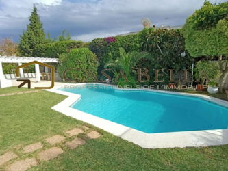 1 villa avec 4 chambres, piscine, pour location annuelle kantaoui Sousse Tunisie